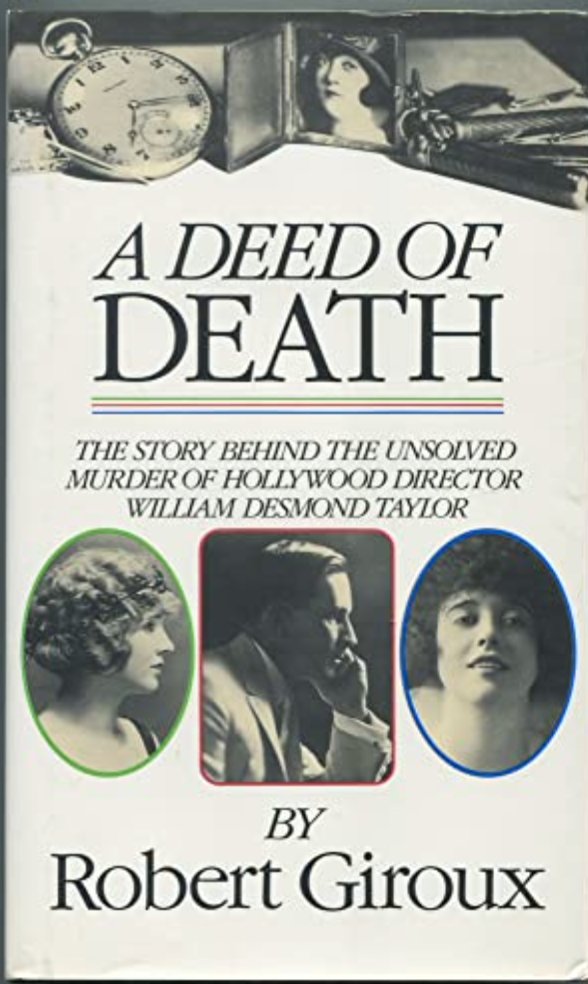 WallaceReid_'s tweet photo. William Desmond Taylor, if you put all these books together does it solve the murder of William Desmond Taylor?? https://t.co/Agx0iHgbW6