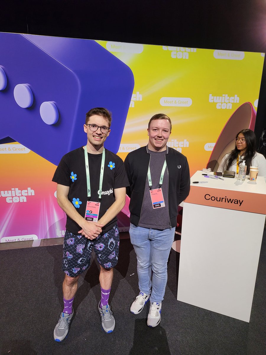 Also, I met <a href="/realcouri/">EG Couriway</a> 

We are both 6 foot 4, btw