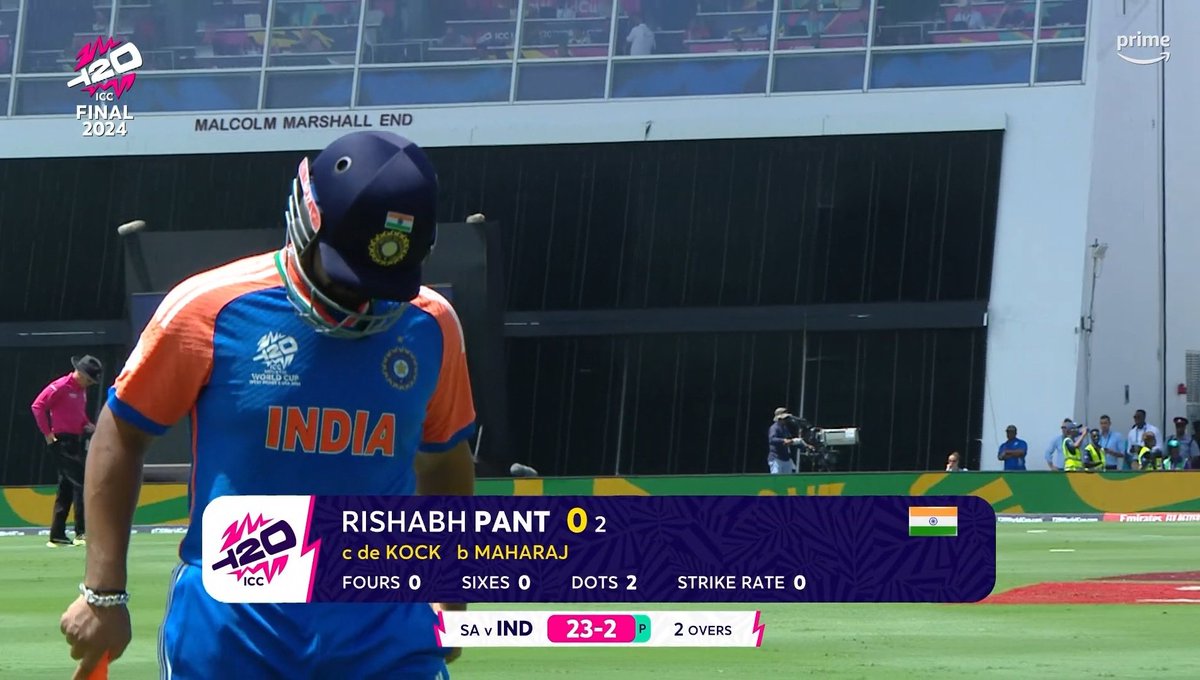 TukTuk_Academy's tweet photo. "If I had played 2023 World Cup Final, then we would have either been all out for 150 or 200 runs or would have scored over 300+ runs"

This is you Rishabh Pant in Semi-final and Final of T20 WC- https://t.co/gQRUiFoLtl