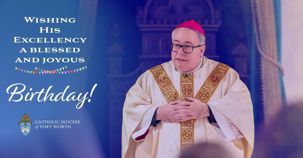 Happy Birthday <a href="/BpOlsonFW/">Bishop Michael Olson</a>! It’s fitting that you share this day with the greatest of the apostles, Saints Peter and Paul.