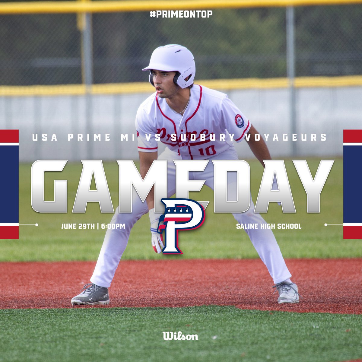 Midland North 17U (@midlandnorth17u) on Twitter photo GAMEDAY
🆚 Sudbury Voyageurs
📍 <a href="/PrepBaseballMI/">Prep Baseball Michigan</a>
🏟️ Saline High School
⏰ 7:00PM
📺📈 tinyurl.com/UsaPrimeNahtyg…
SP: <a href="/Kaceygrayy/">Kacey Gray</a>
RP: <a href="/carson_orvis01/">Carson Orvis</a> GAMEDAY
🆚 Sudbury Voyageurs
📍 <a href="/PrepBaseballMI/">Prep Baseball Michigan</a>
🏟️ Saline High School
⏰ 7:00PM
📺📈 tinyurl.com/UsaPrimeNahtyg…
SP: <a href="/Kaceygrayy/">Kacey Gray</a>
RP: <a href="/carson_orvis01/">Carson Orvis</a>