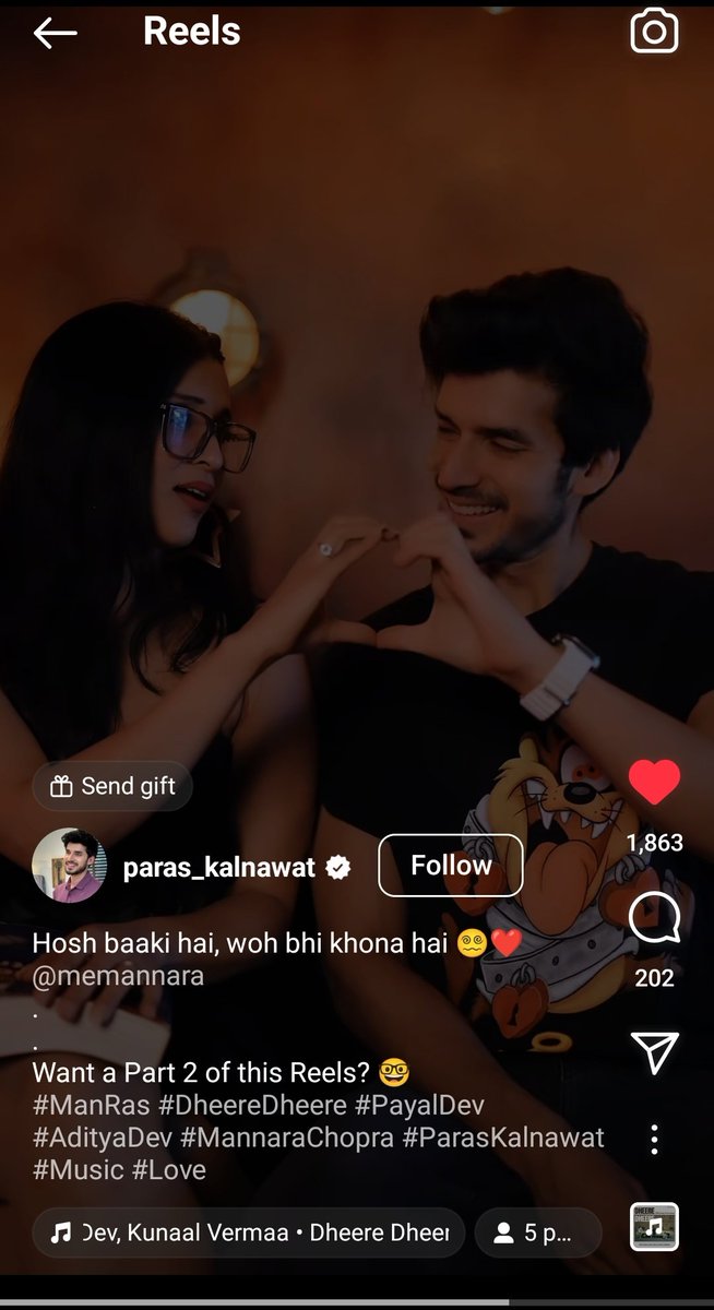 VibeGirlMannara's tweet photo. #ManRas 🫶 ahmmm ahmmm 🤭🫣 i liked it btw 😌😉😜 

#MannaraChopra #ParasKalnawat #DheereDheere

🔗https://t.co/5sv0Scftlu https://t.co/TgR8C5vOgN