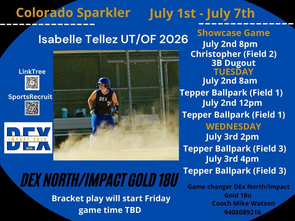 So excited for the <a href="/COSparkFire/">CO 4th of July</a> tournament next week!