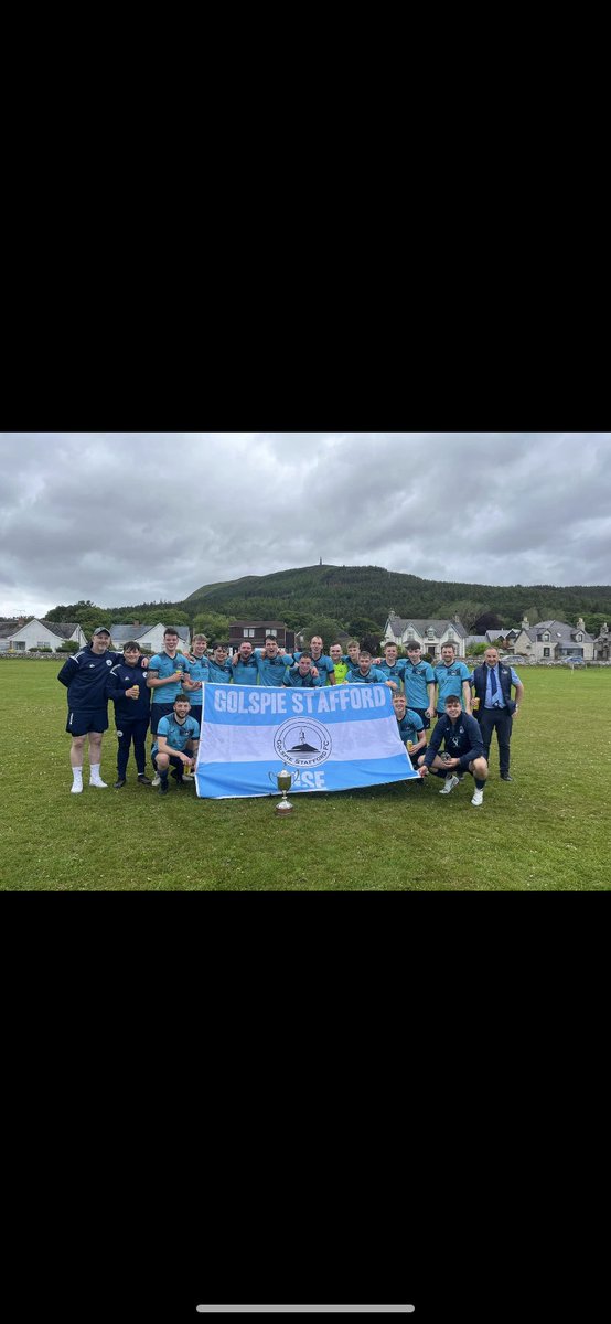 GolspieStafford's tweet photo. FT Golspie Stafford 5 - 3* Tain Thistle
Robbie Murray ⚽️⚽️
Alexander Mackay ⚽️⚽️
Cameron Sutherland ⚽️

Stafford Cup Winners 2024 👏🏻🏆 https://t.co/ZPuVqX7c9M