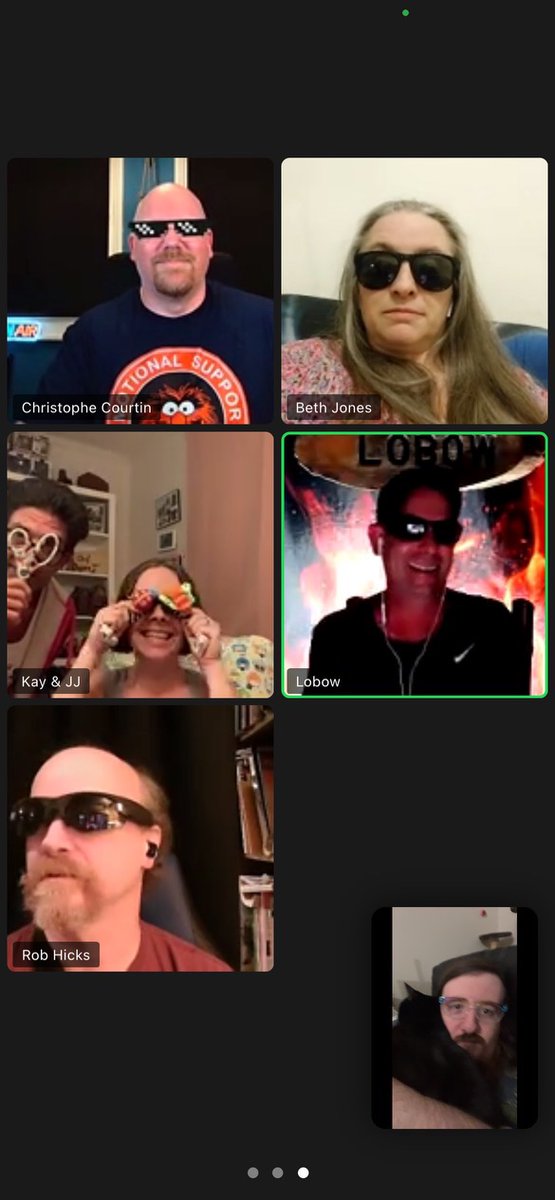 Missed #ADHDWithBenefits last night because I pretty much slept all day.

But looks like they had a great time without me. 
With Cristophe, <a href="/bethicalj/">Beth Jones</a>, Jason+Kayla, <a href="/LobowSpark/">Lobow's SPARK</a>, Rob, and <a href="/wabastreams/">Wabastreams - $1 On Patreon!</a>!