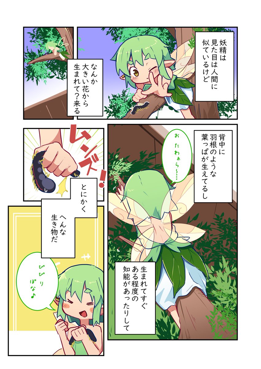 庭の妖精ちゃん 