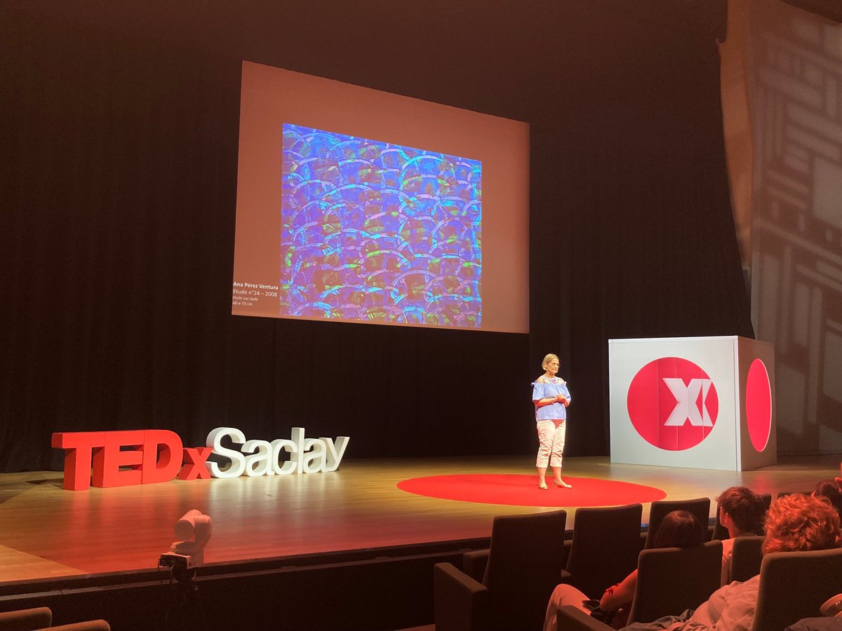 TEDxSaclay's tweet photo. @inger_music, Art-thérapeute, musicienne et chanteuse lyrique, formée à l’@AFRATAPEM, elle mène actuellement un projet de recherche clinique sur les bénéfices de l’Art-thérapie auprès de patients hospitalisés en chirurgie thoracique et intervient en #ehpads https://t.co/zaFFHQhz9o