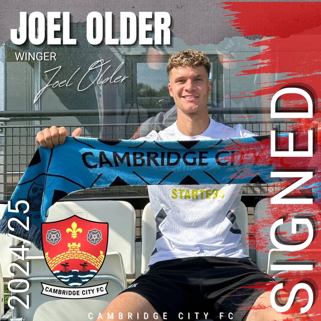 Let's have another one.

<a href="/JoelTOlder/">Joel</a>  joins us from Halstead Town FC.  Joel is a lively winger with a proven track record of getting goals, 26 from 84 appearances.  

Welcome to the Lilywhites Joel
<a href="/CambCityST/">Cambridge City Supporters Trust</a>
