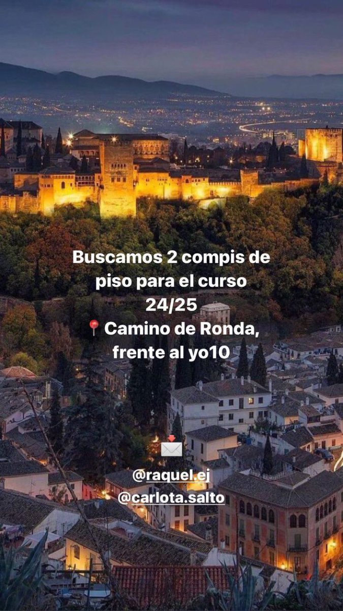 raquelej12's tweet photo. #granadapisos @Cotilleos_UGR_ https://t.co/ndk3EIMGUh