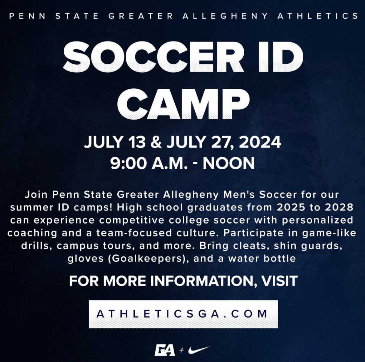 2 great ID camp opportunities in July. 

athleticsga.com