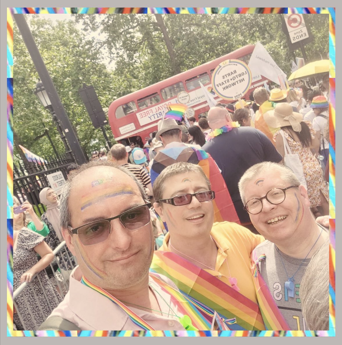 Nolan Stain (@drnolanstain) on Twitter photo Dressed, rainbow sashed, painted and ready to march #PrideMonth2024 #pridemarch #LGBTIQ #equality <a href="/NHSEngland/">NHS England</a> <a href="/NHSBartsHealth/">Barts Health</a> <a href="/SCSTcouncil/">SCST</a> <a href="/WeHCScientists/">NHS Healthcare Science</a> <a href="/ahcsuk/">Academy for Healthcare Science</a> 🌈🌈🌈🌈🌈 <a href="/mdstbarts/">Charles Knight OBE</a> <a href="/shanedegaris/">Shane Degaris</a> <a href="/JMS_TVP/">CO_TVP JM-S</a> Dressed, rainbow sashed, painted and ready to march #PrideMonth2024 #pridemarch #LGBTIQ #equality <a href="/NHSEngland/">NHS England</a> <a href="/NHSBartsHealth/">Barts Health</a> <a href="/SCSTcouncil/">SCST</a> <a href="/WeHCScientists/">NHS Healthcare Science</a> <a href="/ahcsuk/">Academy for Healthcare Science</a> 🌈🌈🌈🌈🌈 <a href="/mdstbarts/">Charles Knight OBE</a> <a href="/shanedegaris/">Shane Degaris</a> <a href="/JMS_TVP/">CO_TVP JM-S</a>