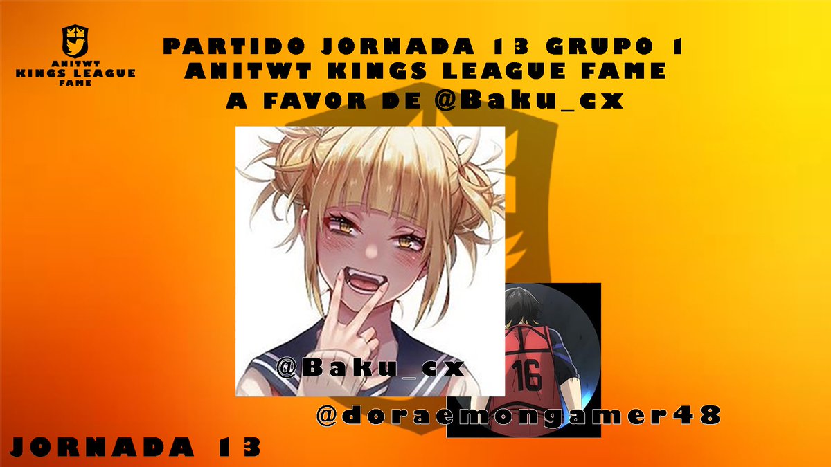 polgonar's tweet photo. @doraemongamer48 @Baku_cx Este es el tweet, quieren ver a @Baku_cx  ganar este enfrentamiento contra @doraemongamer48  ? Ps demuéstrenlo, aquí los del #TeamHoshi en esta Anitwt Kings League Fame 2024, vamos a por esa victoria. 🏆 🏆🏆🏆🏆#AnitwtKingsLeagueFame #AKLF #LaAFDP https://t.co/16nGMFIGmJ