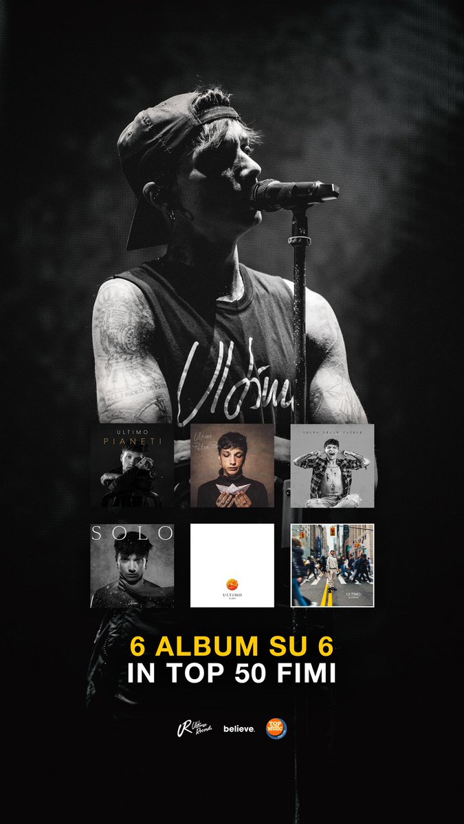 IlVeroUltimo's tweet image. Non scriverò la musica ma vita della gente