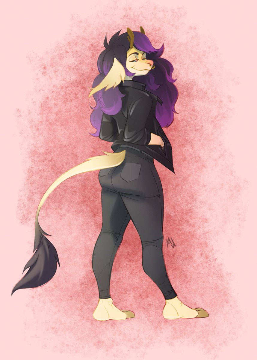 MellowWingArt's tweet photo. Just a random character, whose species is a bit of a mess 🙃 Was meant to be a kirin
#furry #furryart #characterdesign https://t.co/Kk4kBnNWUn