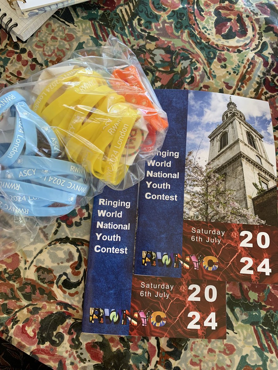 Look what’s just arrived!! <a href="/rwyouthringing/">Ringing World National Youth Contest</a>