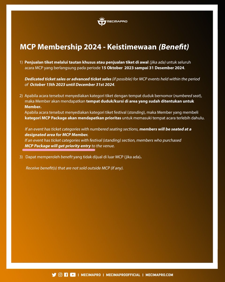sourposy's tweet photo. oh @mecimapro… seriously? you’re digging your own grave?

kemana mecima yang komitmen akan janjinya ini? if you keep doing this, bet next year NO ONE wants to subscribe your damn expensive membership next year.

sumpah ya mecima we can sue you for fraud if we want to. hati2. https://t.co/xW3jBPa1XC