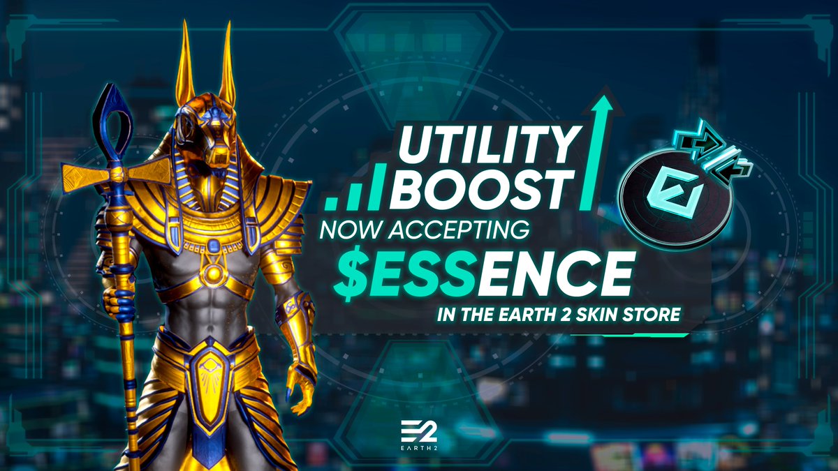 #Earth2 custom made #skins will soon be accepting $ESS for the first time ever marking another exciting addition to the long term #utility of $ESS 🌍✌️

Starting from the next #drop, some selected #skins will be available only in $ESS!

earth2.io/news/ess-utili…

In addition to