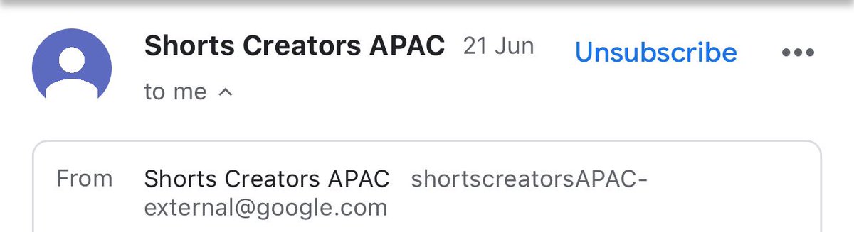 vansuj23's tweet photo. Hi there, I recently got this email. I would like to know if it’s legitimate or not. I don’t want to risk my channel so please give me feedback @TeamYouTube @YouTubeCreators https://t.co/nP7a3ecLcn