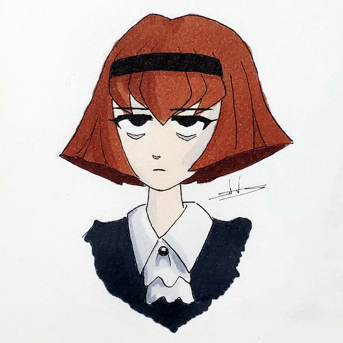 jtshaseo's tweet image. I&apos;m gunna rewatch the big O. 
#thebigO #traditionalart #rkgk #artmoots