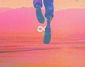 One of the images features what seems to be an infinity symbol. One that could also be seen twice in the first album trailer.