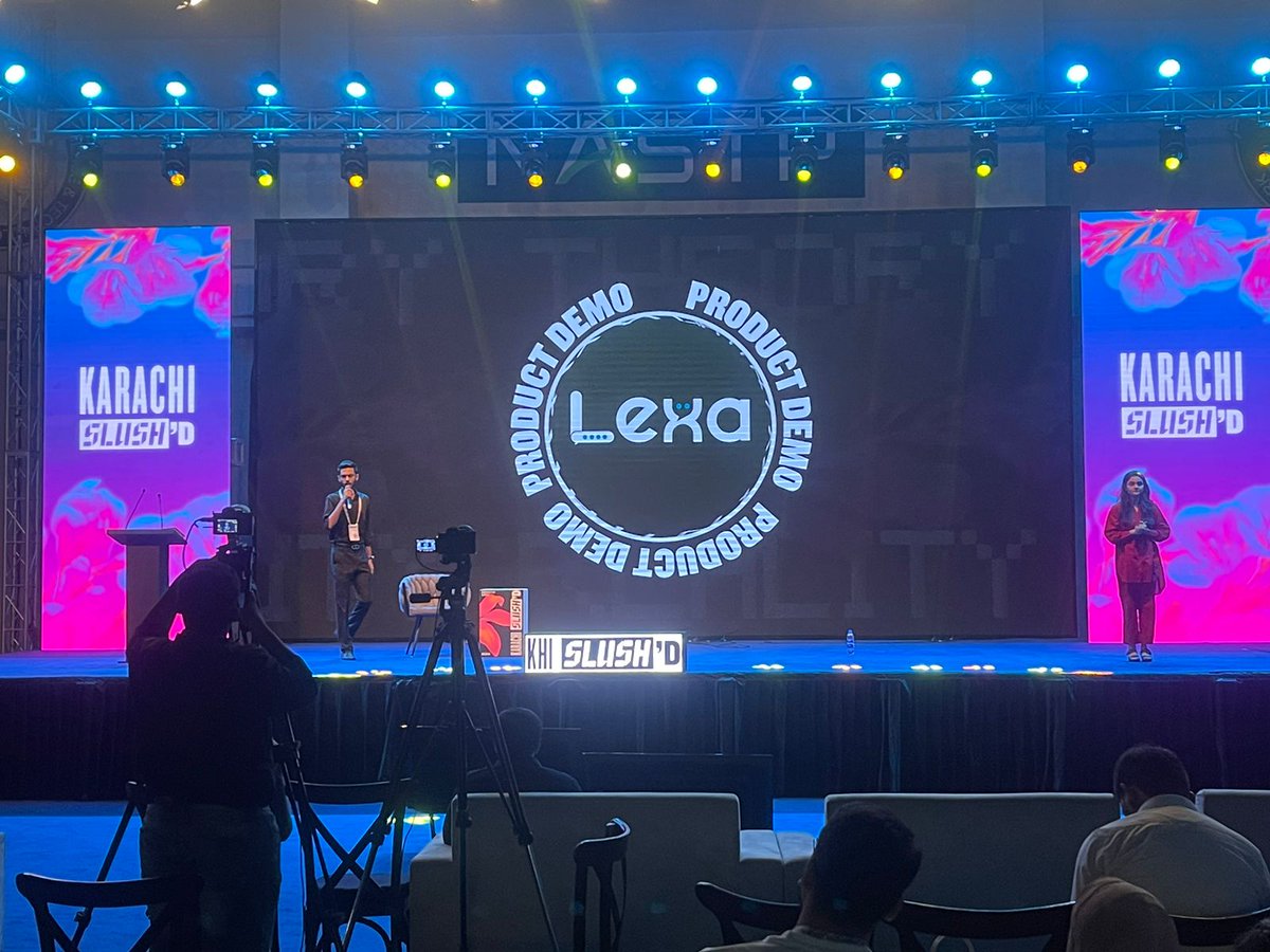 awan_kulsoom's tweet photo. Product demo by LEXA - Pakistan's First Legal Chat Bot
#karachislush2024 #slushd #socialchamp https://t.co/vHVxbqE6Yy