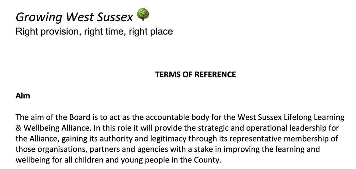 Amazingly productive day yesterday with members of the West Sussex Lifelong Learning &amp; Wellbeing Alliance working on common moral purpose and governance. Passionate discussion, insightful reflection &amp; innovative thinking on the key role of schools in the local wellbeing system.