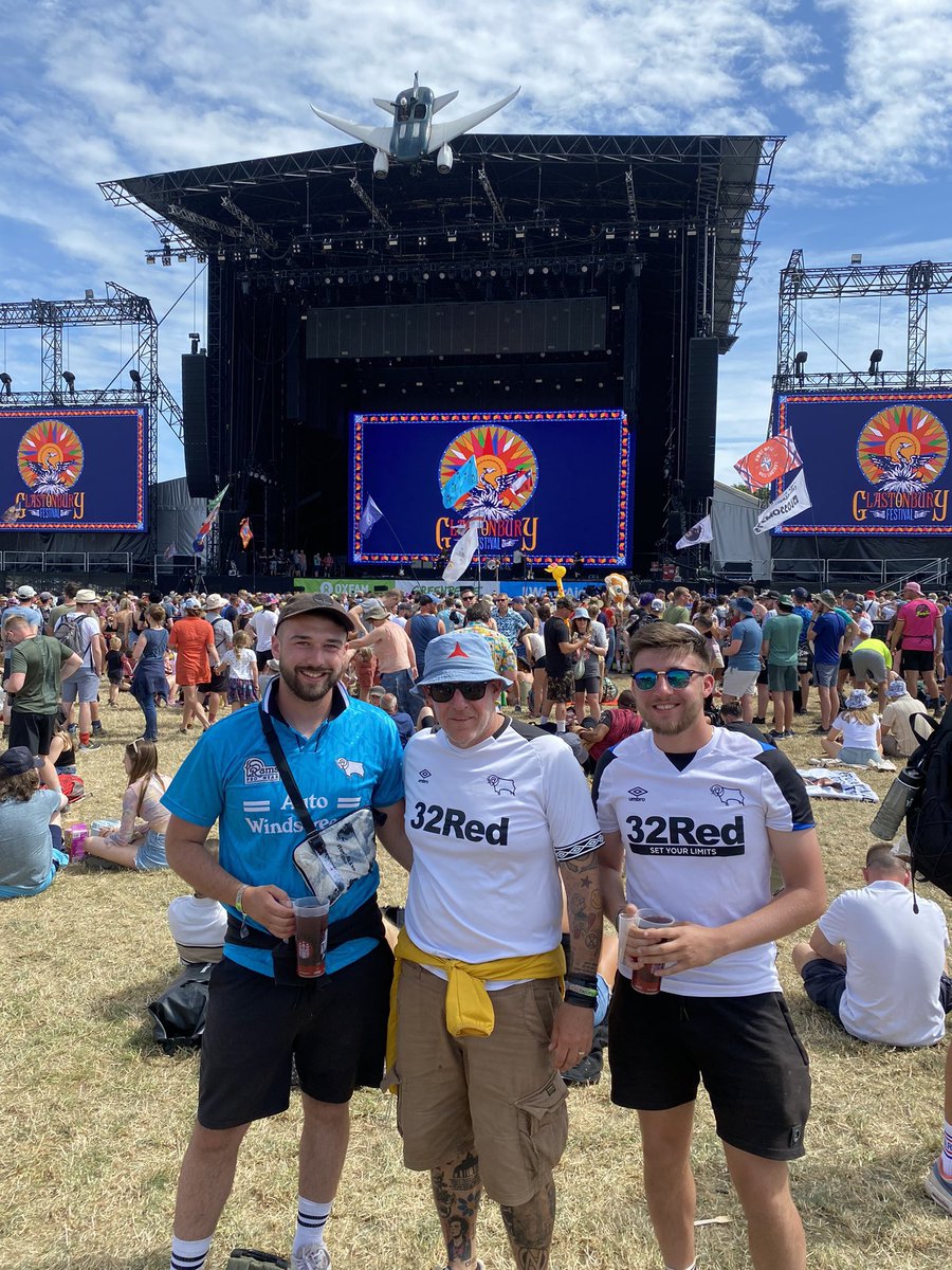 Derby County! #GlastoFootyShirts.