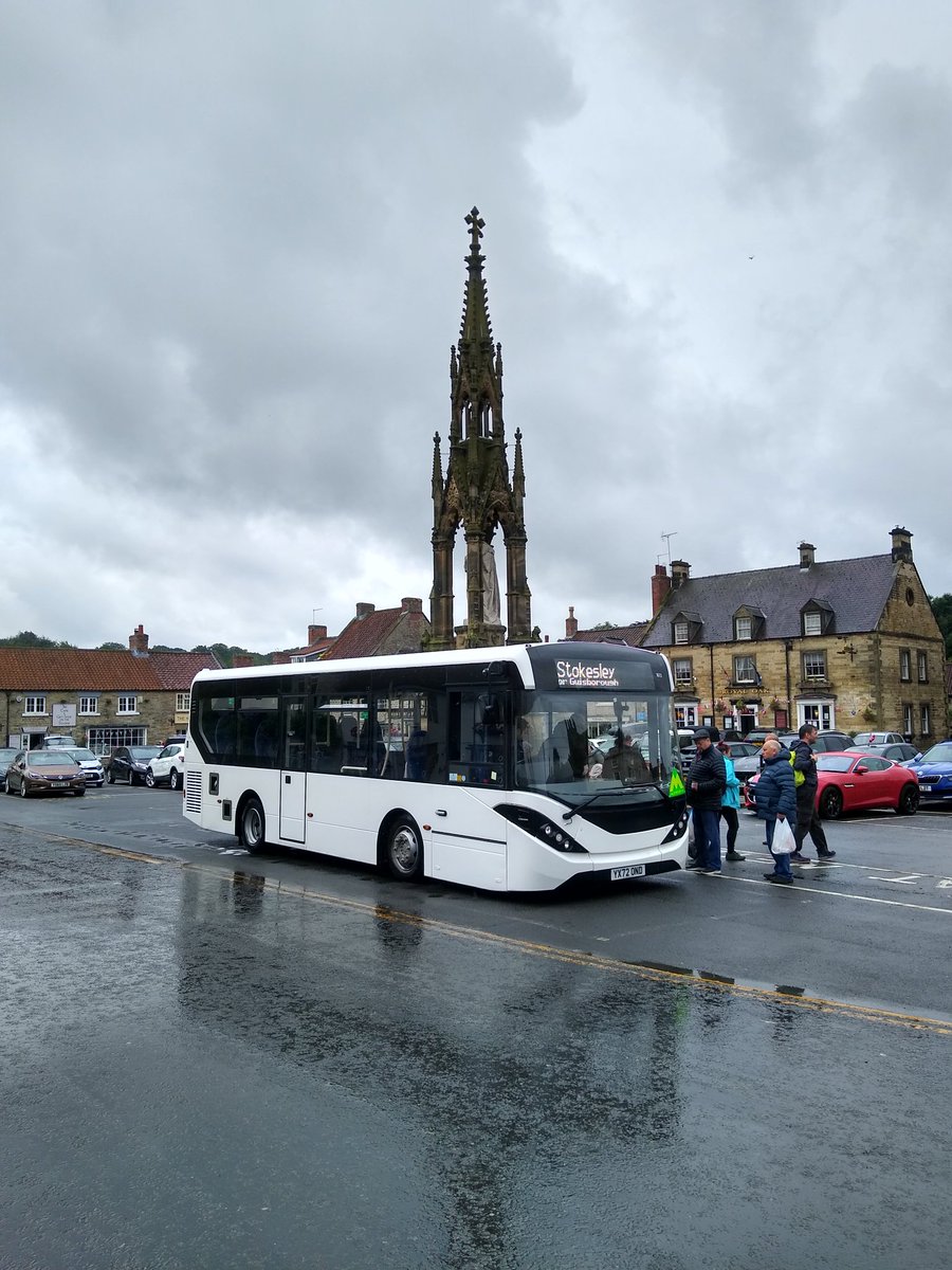 Takes more than a bit of moist weather to deter  <a href="/Moorsbus/">Moorsbus</a> passengers on the first day of the season... Thanks, <a href="/Coatham/">Coatham Coaches</a> and Scott, the skillful driver!