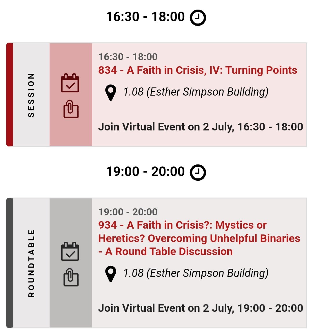Dr Delfi Nieto-Isabel (@delfinietois) on Twitter photo If you ever wondered about how much trouble heretics and mystics can get themselves into, find out @ our Mon and Tue sessions and RTs <a href="/IMC_Leeds/">IMC_Leeds</a>
With <a href="/mle_network/">M&LE_Network</a> <a href="/medievalmystics/">Amanda J. Langley</a> @AGreule @RachelErnst831 <a href="/FrancesEAndrews/">Frances Andrews</a> <a href="/M_S_Hahn/">Michael Hahn</a> <a href="/MiriERubin/">Miri Rubin</a> <a href="/John_Arblaster/">John Arblaster</a> <a href="/medievalk/">Einat Klafter</a> If you ever wondered about how much trouble heretics and mystics can get themselves into, find out @ our Mon and Tue sessions and RTs <a href="/IMC_Leeds/">IMC_Leeds</a>
With <a href="/mle_network/">M&LE_Network</a> <a href="/medievalmystics/">Amanda J. Langley</a> @AGreule @RachelErnst831 <a href="/FrancesEAndrews/">Frances Andrews</a> <a href="/M_S_Hahn/">Michael Hahn</a> <a href="/MiriERubin/">Miri Rubin</a> <a href="/John_Arblaster/">John Arblaster</a> <a href="/medievalk/">Einat Klafter</a>