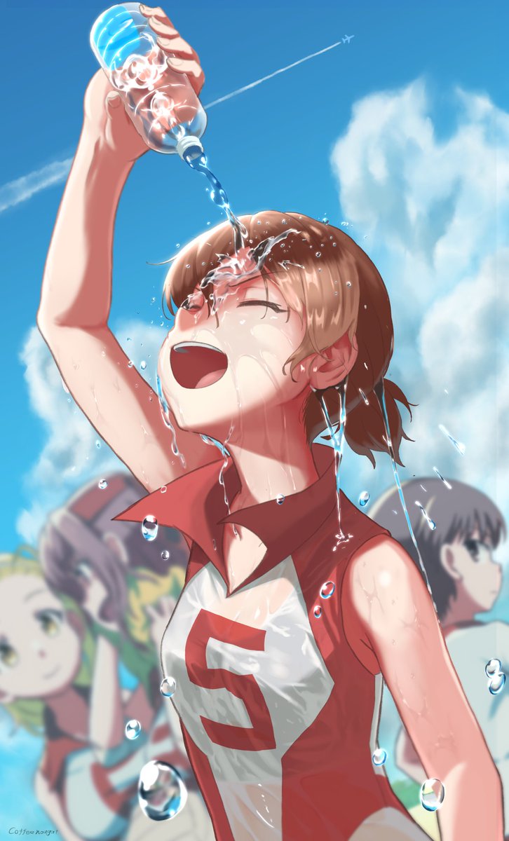 最近熱いから涼しそうな絵を再掲しちゃうよ