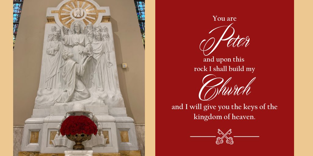 Cathedralscr's tweet photo. Today, we celebrate the Solemnity of Saints Peter and Paul. We celebrate it with special joy since Saint Peter is the patron saint of our beloved Cathedral and also of the @DioOfScr. Saint Peter, pray for us! https://t.co/GBI1B2hKW2