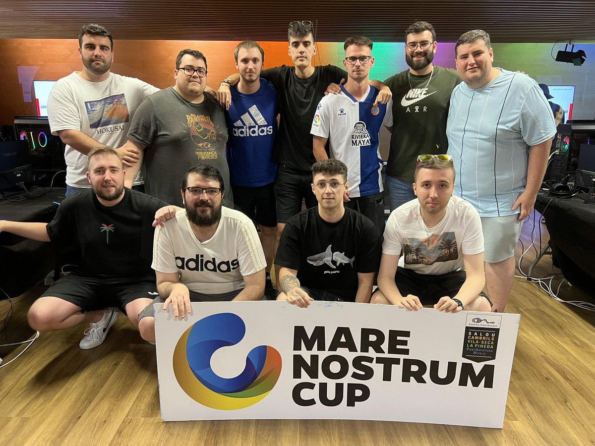 Virtual Pro Gaming España (@vpg_spain) on Twitter photo #MareNostrumCup | <a href="/Gamesportselect/">Gamesports Electrònics</a> 🎮
Los representantes de <a href="/DinoburgerFC/">DINOBURGER FC</a> con muchas ganas arrancar. ¡Auténtico equipazo que han traído a Salou!
#MNC2024 #MareNostrumVirtualCup #MareNostrumClubesPro #HagamosHistoriaVPG
<a href="/AjuntamentSalou/">Ajuntament de Salou</a> <a href="/VisitSalou/">VisitSalou</a> <a href="/CostaDauradaTur/">Costa Daurada</a> #MareNostrumCup | <a href="/Gamesportselect/">Gamesports Electrònics</a> 🎮
Los representantes de <a href="/DinoburgerFC/">DINOBURGER FC</a> con muchas ganas arrancar. ¡Auténtico equipazo que han traído a Salou!
#MNC2024 #MareNostrumVirtualCup #MareNostrumClubesPro #HagamosHistoriaVPG
<a href="/AjuntamentSalou/">Ajuntament de Salou</a> <a href="/VisitSalou/">VisitSalou</a> <a href="/CostaDauradaTur/">Costa Daurada</a>
