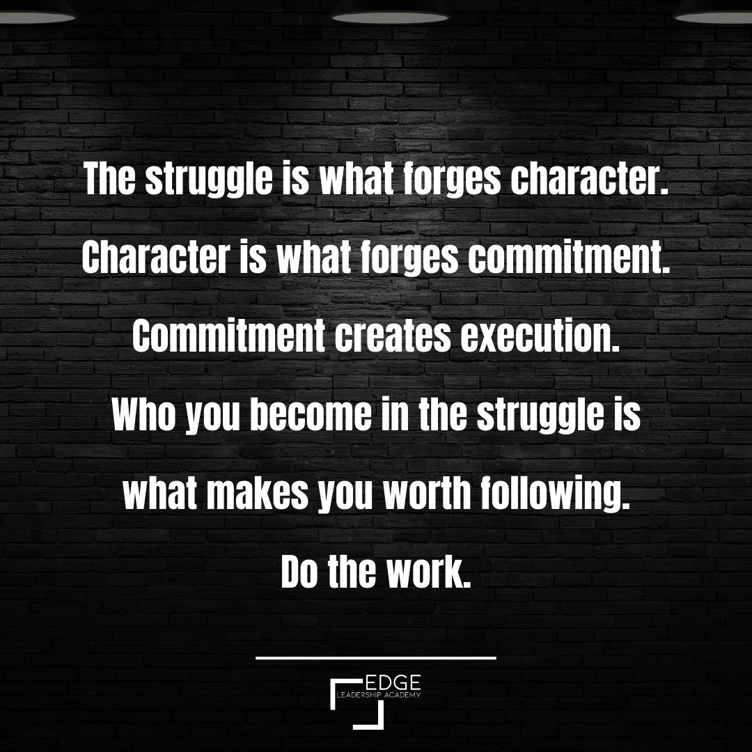 The storms make the captain.