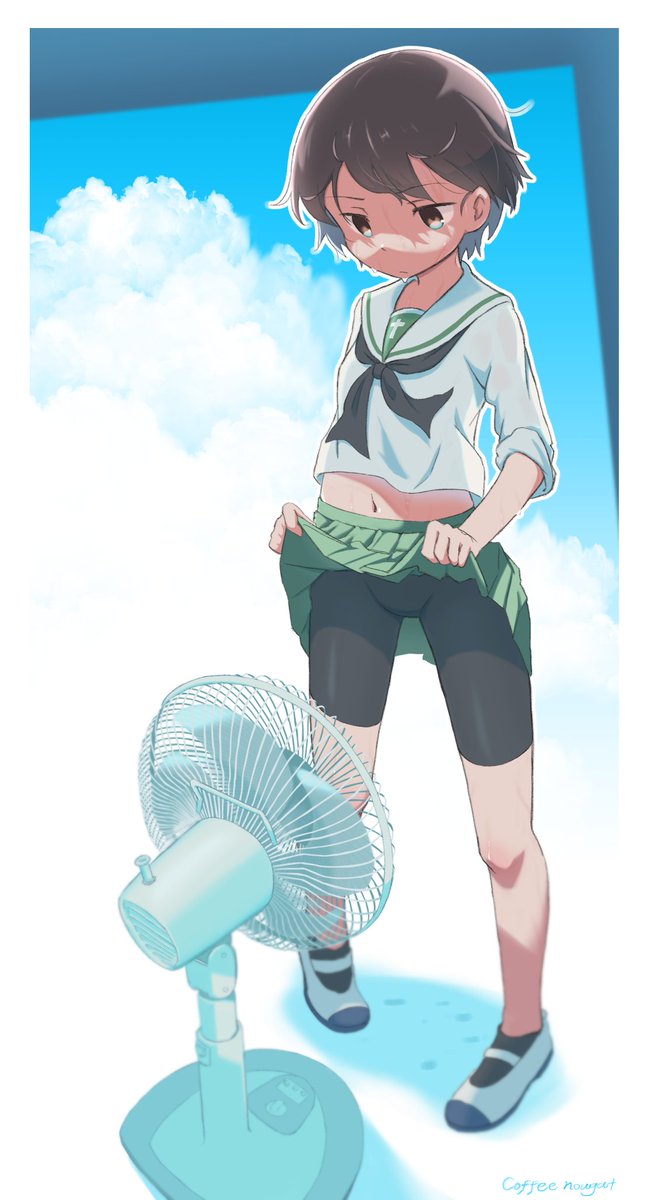 最近熱いから涼しそうな絵を再掲しちゃうよ