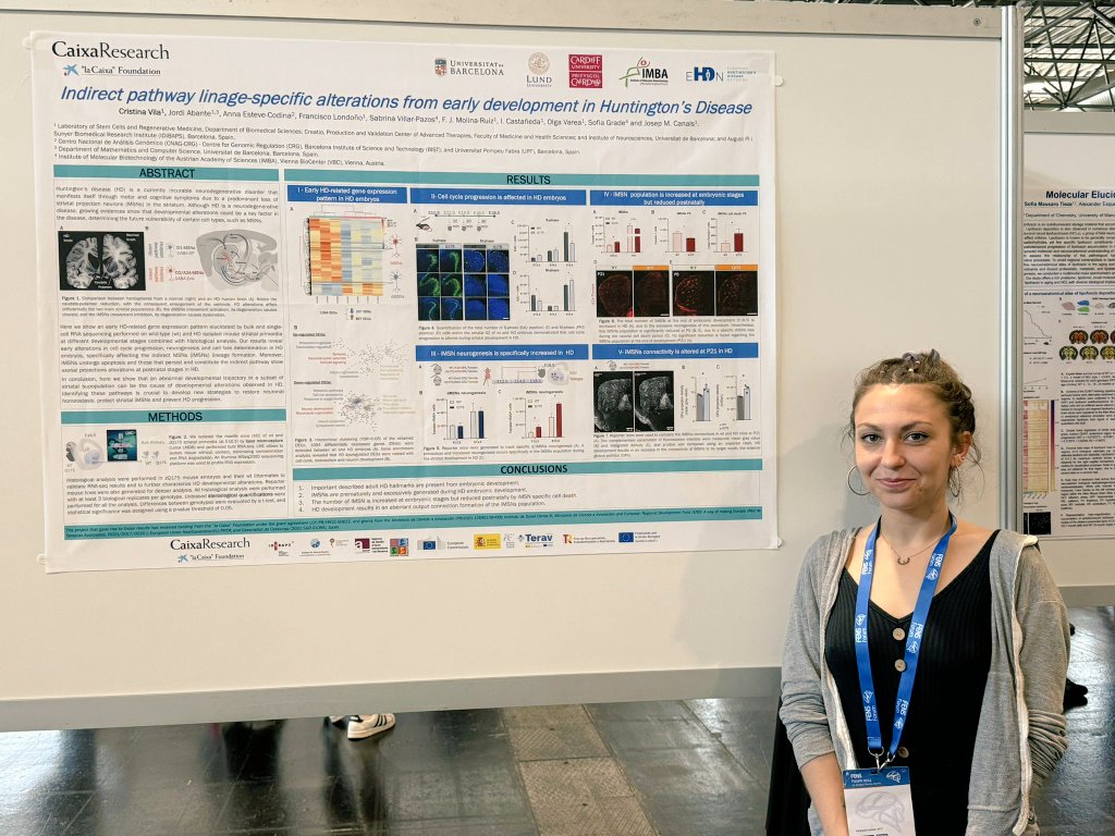 Creatio UB (@creatio_ub) on Twitter photo NOW! <a href="/TorondelVila/">Cristina Vila Torondel</a> presents her work at #FENS2024 ! Get to know her research about #HungtingtonDisease at pòster #249. She has done an exceptional job relates
<a href="/CaixaResearch/">CaixaResearch</a> <a href="/FundlaCaixa/">Fundación ”la Caixa”</a>
#research #FENSForum2024 #Science NOW! <a href="/TorondelVila/">Cristina Vila Torondel</a> presents her work at #FENS2024 ! Get to know her research about #HungtingtonDisease at pòster #249. She has done an exceptional job relates
<a href="/CaixaResearch/">CaixaResearch</a> <a href="/FundlaCaixa/">Fundación ”la Caixa”</a>
#research #FENSForum2024 #Science