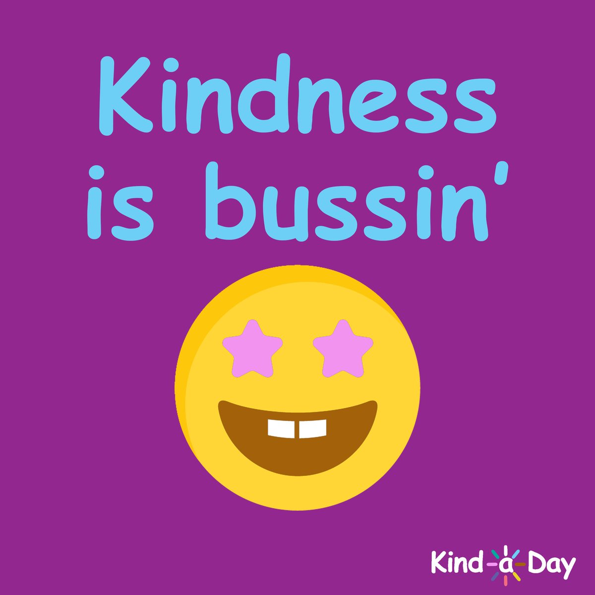 KindADay365's tweet photo. Kindness is Bussin’ 🤩
 
#bussin #kind #BeKind #kindness #KindLife #LiveKind #kindfulness #ActsOfKindness #SpreadKindness #KindnessMatters #ChooseKindness #KindnessWins #KindaDay #KindnessAlways #RandomActsOfKindness https://t.co/9B7iPipMYN