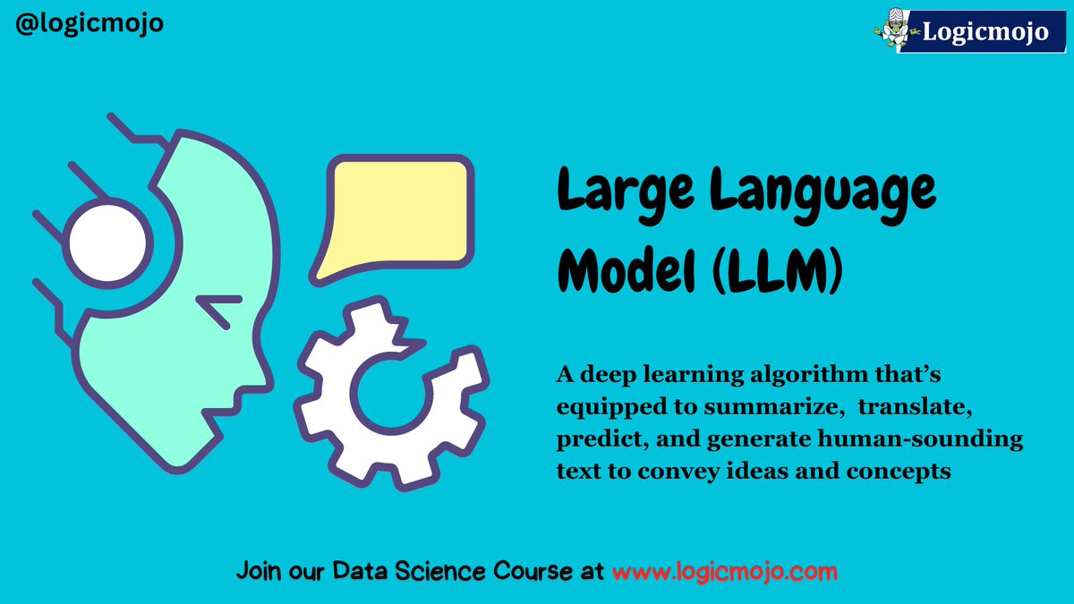 logic_mojo's tweet image. 💫Follow @logic_mojo for more information. Checkout courses: logicmojo.com
#SoftwareDevelopment #EngineeringExcellence #TechInnovation #AI #ML #LargeLanguageModels #RevolutionizingIndustry #LatestAdvancements #AIdrivenSolutions #TransformingApproach #DataScience
