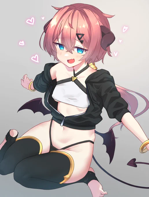 #oc #創作 ゆうわくサキュバス