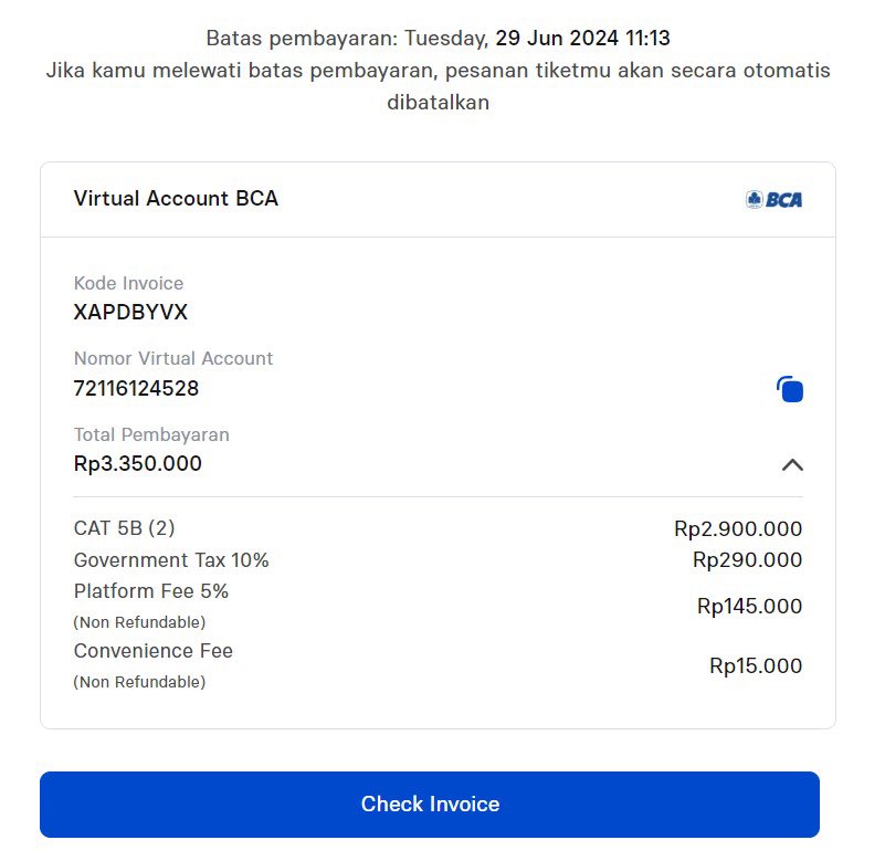 faraaudia's tweet photo. WTS Presale Bruno Mars in Jakarta Day 1 11 Sep 2024, avail Cat 5B 2tix #brunomarsinjakarta #BrunoMars #cat5 #cat5b https://t.co/EUfYemm1Ni