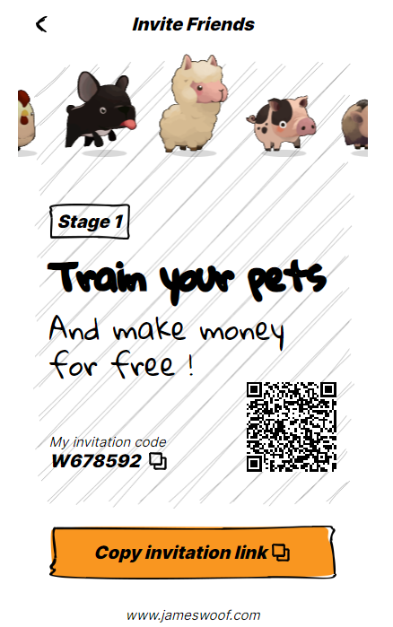 chen_pohsun's tweet photo. @JamesWoofCoin 這遊戲需要邀請碼可以使用我的邀請碼遊玩~~
W678592
W678592

Game of MEME: Join #JamesWoof! Get a free pet and earn $JWC tokens!
https://t.co/7YNJNQzBIM https://t.co/xLPQVtZ9ST