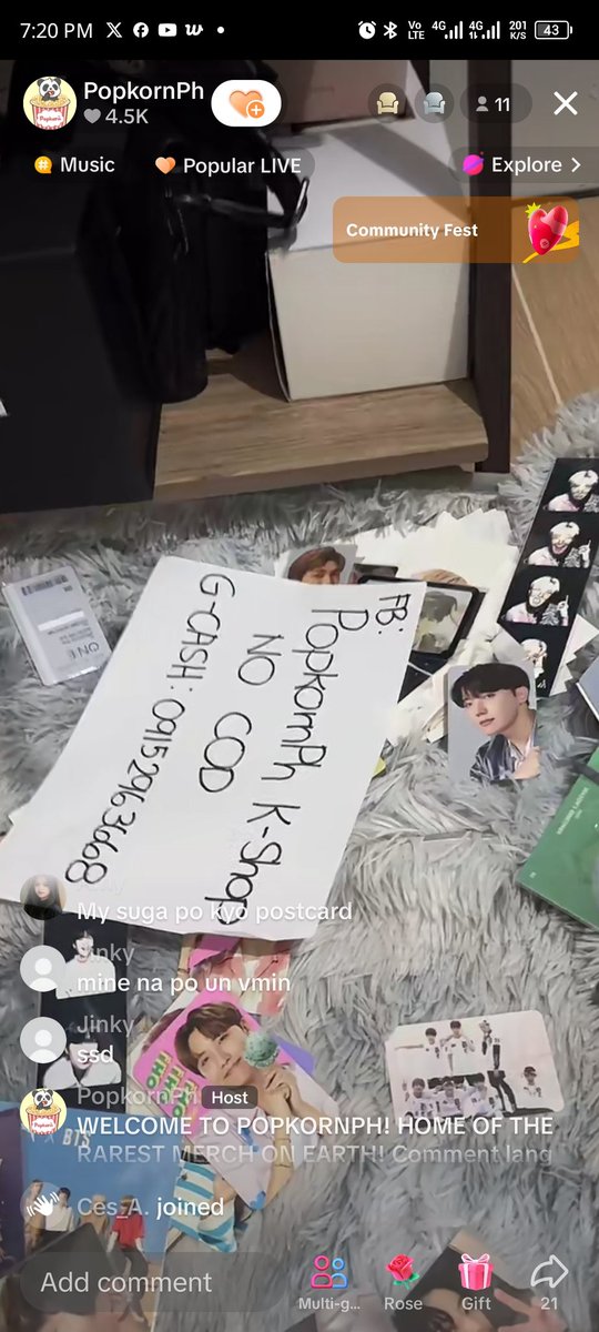 PopkornPh Live in TikTok!! tweet media