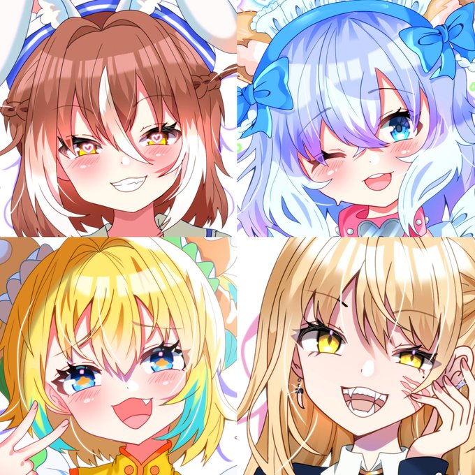 最近のお顔たち✍️ 