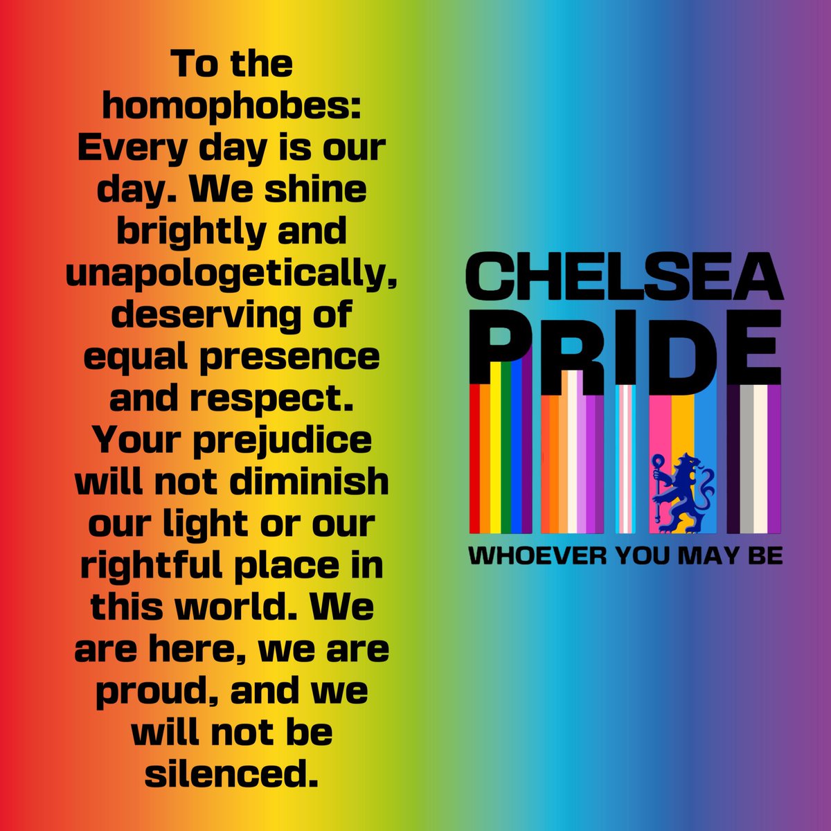 NO TO HATE 🏳️‍🌈💙🏳️‍⚧️

#WhoeverYouMayBe | #Pride24