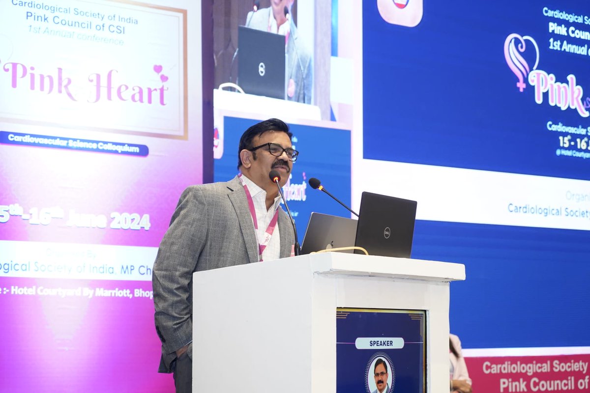 drprathapkumarn's tweet photo. Grateful for the opportunity to share knowledge at the Cardiological Society of India's Women's Wing in Bhopal. Celebrating the power of women in cardiology ! 🌟 #WomenInCardiology https://t.co/BoVbP8EQdD