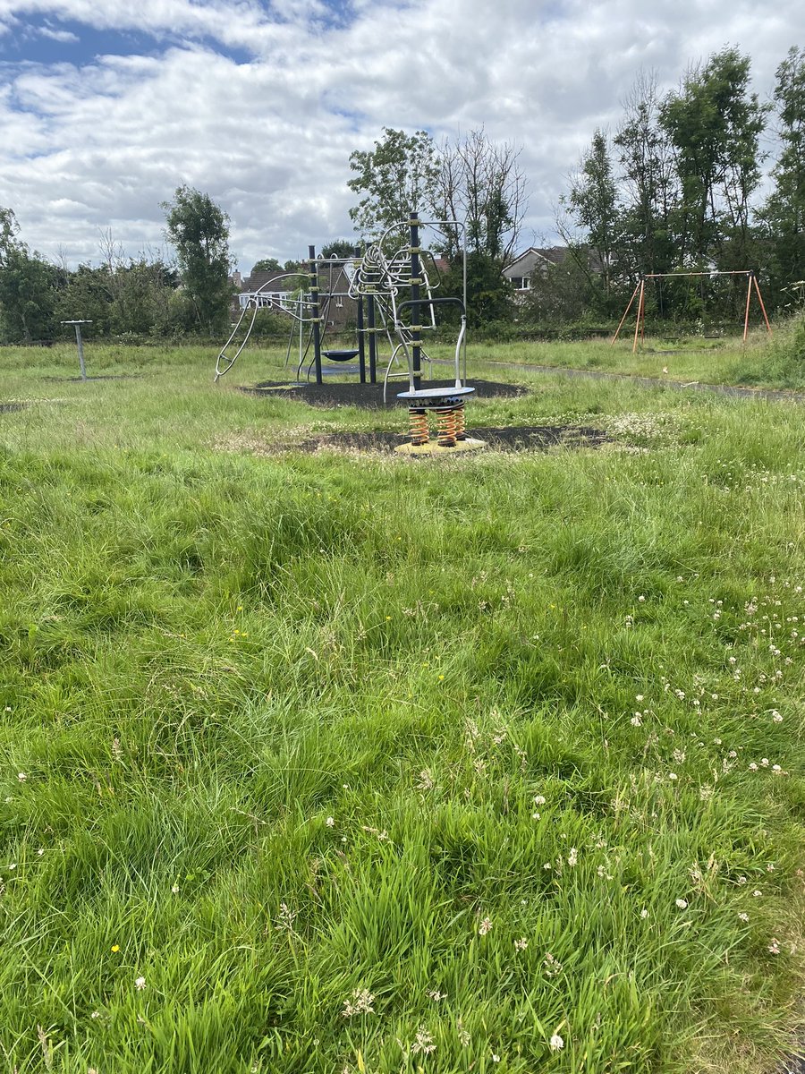 patrickbrownp's tweet photo. @WDCouncil @Labour_Douglas @LawryONeill grateful for the investment in breval park but can we make it a bit more useable by getting the grass cut? https://t.co/pRlcmb5Jdm