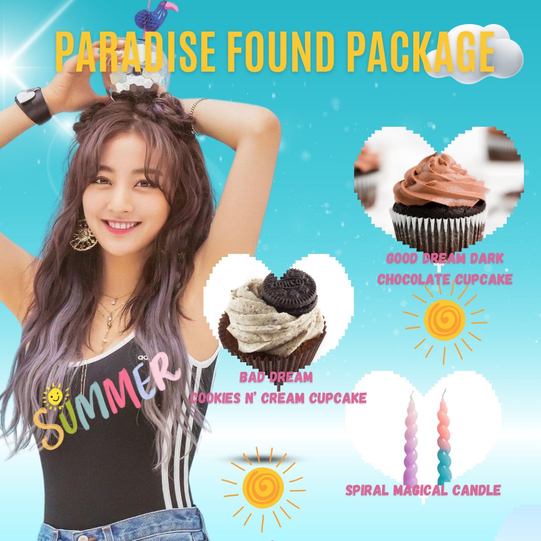 ㅤㅤ
ㅤㅤ
PARADISE FOUND PACKAGE 

IDR 200.000 ˚⋆𓇼˚⊹ 𖦹 ⁺｡°  　              
ㅤㅤ
ㅤㅤ