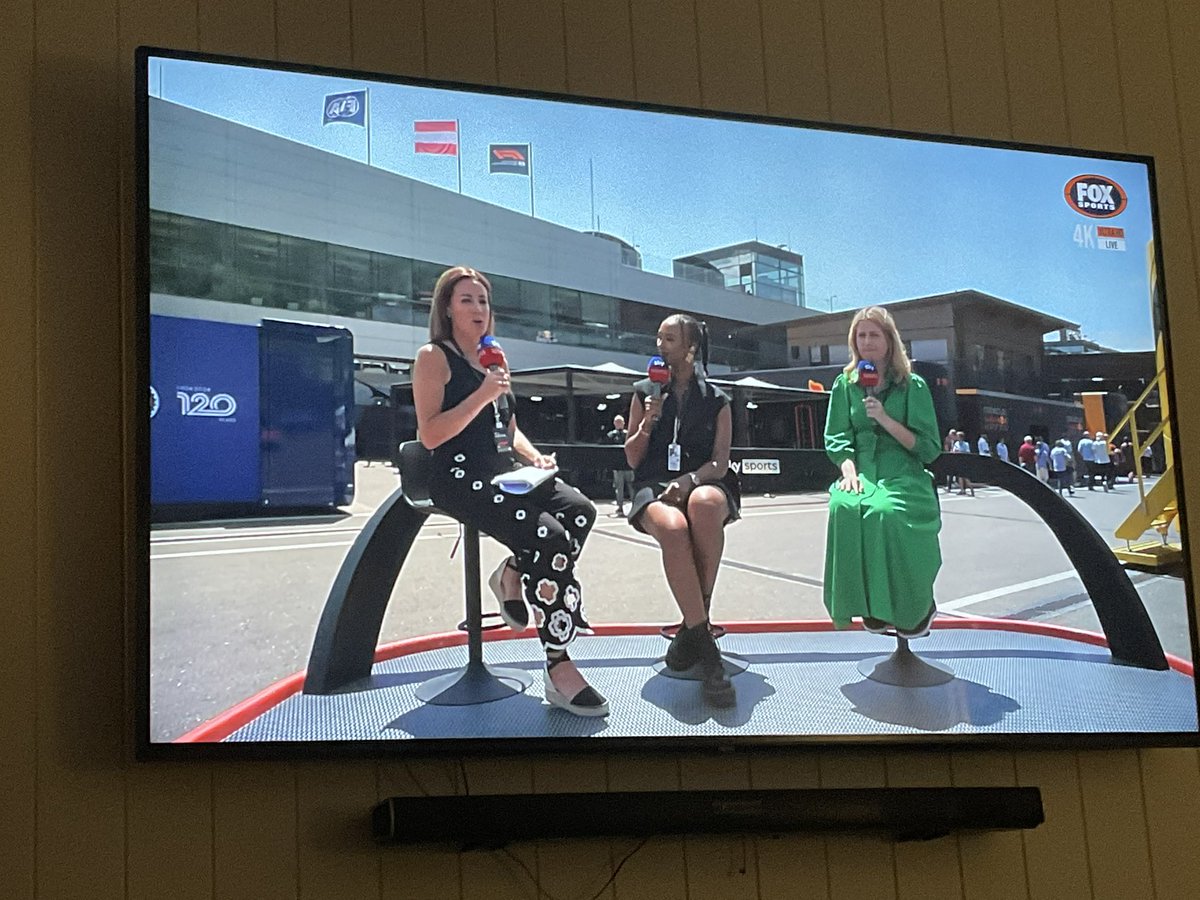 Robbo0206's tweet photo. @SkySportsF1 wow ok ticking those boxes are we this weekend sky sports,I’m all for equal rights but sport is going too far using women for commentary just to tick boxes instead of the best pundits for the job https://t.co/2S3axYJXvR
