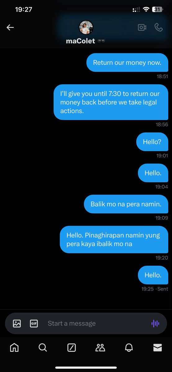 bwiigooo's tweet photo. BEWARE OF THIS SCAMMER @coletzarmy ‼️ https://t.co/Qbryyi8O9e