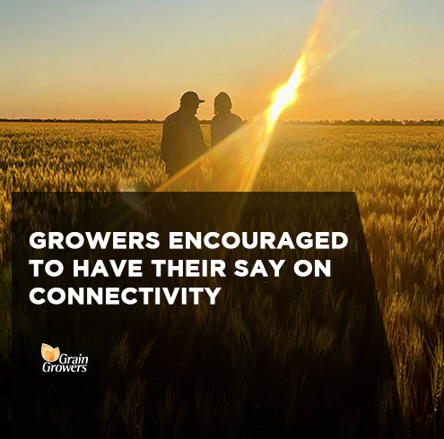 HAVE YOUR SAY! Rural, regional, &amp; remote Australians are encouraged to have their say on connectivity in the first government Regional Telecommunications Review survey. Survey closes Wed 31 July - ggl.pub/3VVZAxT
#GrainGrowers #connectivity #telecommunications