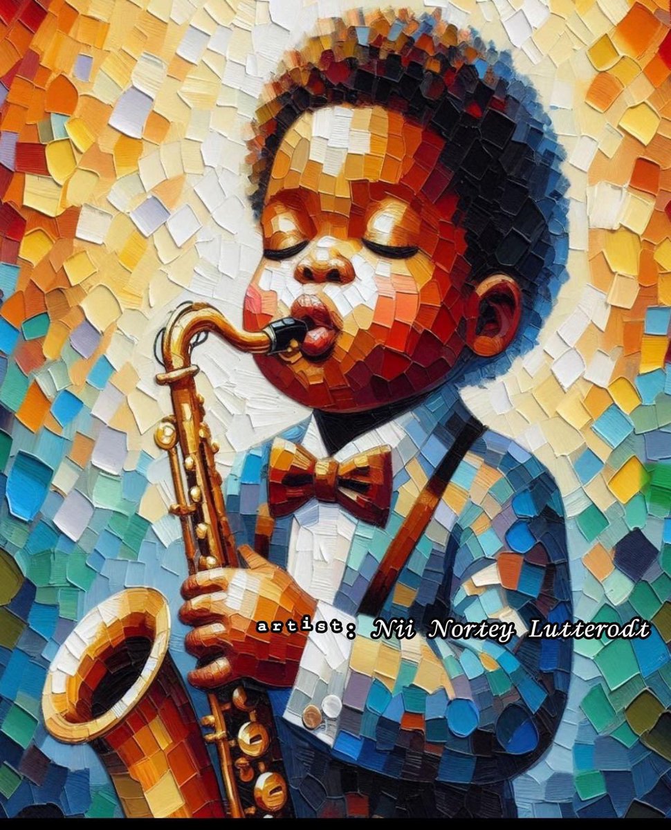 PaaLuttuCStudio's tweet image. Title: Nii Zion on saxophone 🎷 serenading his parents, family and friends. 

ᵖˡᵉᵃˢᵉ: 𝕃𝕀𝕂𝔼 - 𝕊ℍ𝔸ℝ𝔼 - 𝔽𝕆𝕃𝕃𝕆𝕎 
.

#MixedMediaCreations #Artlovers #loversofart #artvideotutorials #artistonsocial #123arts #BostonArtGallery #miamiartbasel